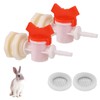 2pcs Rabbit Watering System Bucket Connector Kit to ID 5/16"