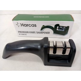 Harcas Premium KNIFE SHARPENER - 2 Stage - No. 1 Choice For Professional Chefs