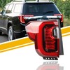 Dasbecan Tail Light Assembly Rear Lamp LED Type Compatible with