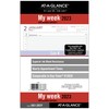 AT-A-GLANCE 2023 Weekly Planner Refill, Hourly, 12028 Day-Timer, 5-1/2" x