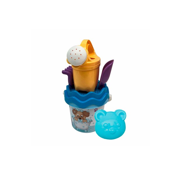Simba 107114646 Dog Baby Bucket Set, 6 Pieces, Bucket, Sieve,