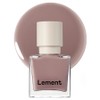 Lement Color Nail Polish, 64 Bunny Brown, 9.5ml, 1 Piece / 르멘트 컬러 네일 매니큐어, 64 버니 브라운, 9.5ml, 1개