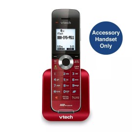 VTech DS6401-16 Accessory Cordless Handset, Red | Requires A DS6421, DS6422, ...