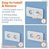 SAFELON 22 + 4 Pack Italian and European Socket Covers,