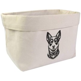 Large 'Lancashire Heeler' Canvas Organiser/Storage Bag (OR00033447)