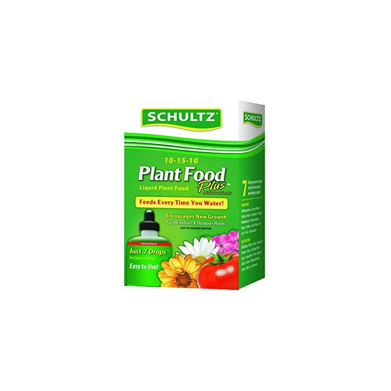 Schultz All Purpose 10-15-10 Plant Food Plus, 4-Ounce [3-Pack]