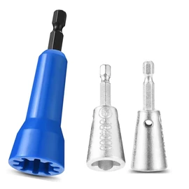 3 Pack Wire Twister Tool for Drill with 1/4" Hex Shank,Electrician Tools Wire Nut Twister for Drill,Drill Wire Twister Quick Wire Connector Wire Twisting Tool