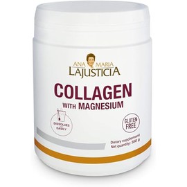 Ana Maria Lajusticia Colágeno con polvo de magnesio (12.35 oz de sabor natural)