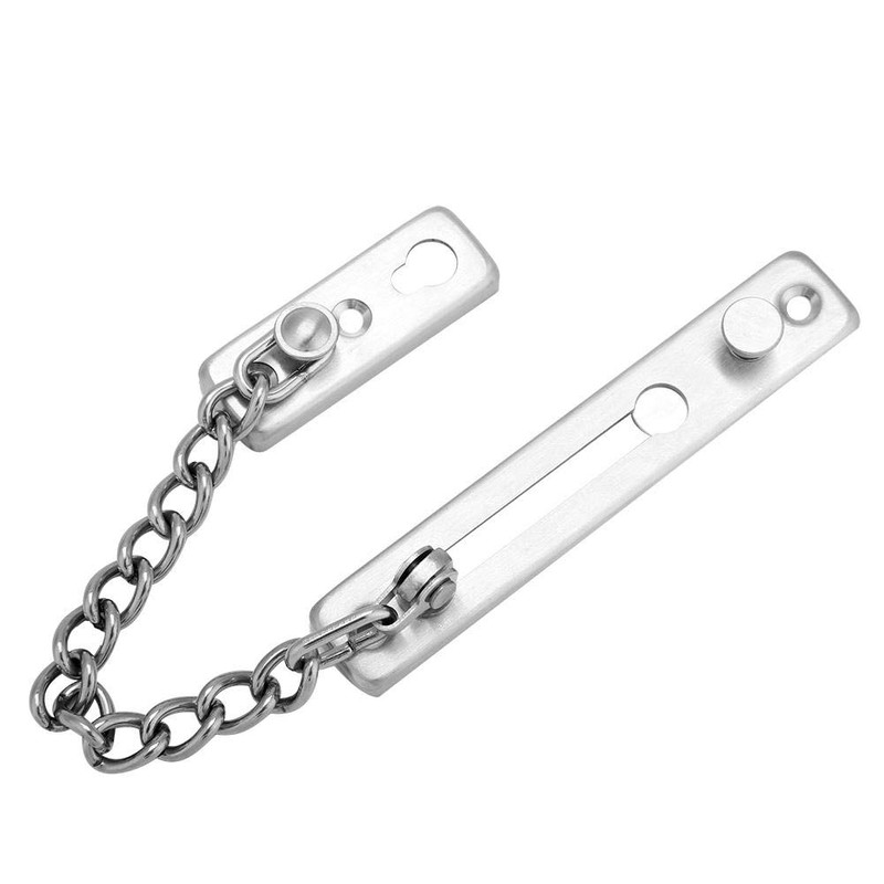 FTVOGUE Stainless Steel Security Door Chain Safety Door Lock Anti-Theft