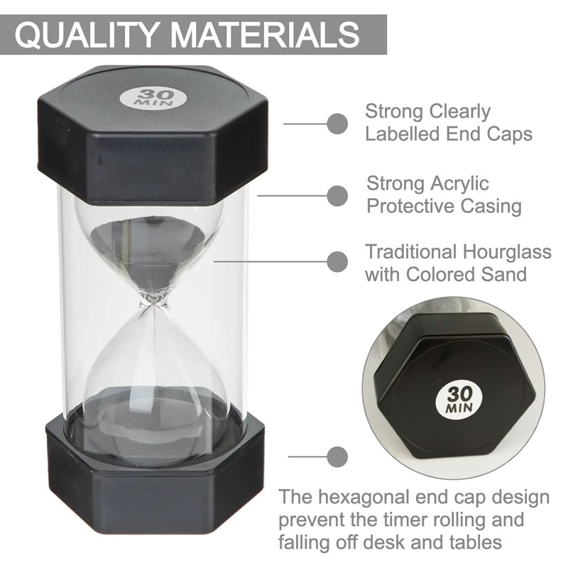 Jumbo Sand Timer for Kids- Colorful and Attractive-Easy to Operate-