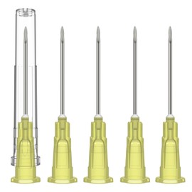 100Pack 20 Ga 1 inch Needle Dispensing Accessories, Individual Package