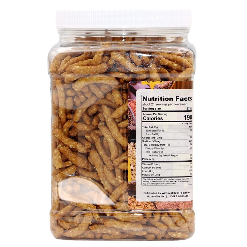 Original Sesame Sticks - 1.5 Lb (24 Oz) Tub