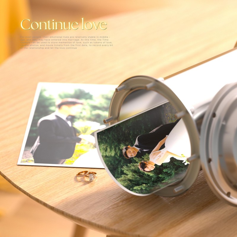 RXLIFE Time Capsule, 10.2in Waterproof Time Capsule Container, 304 Stainless