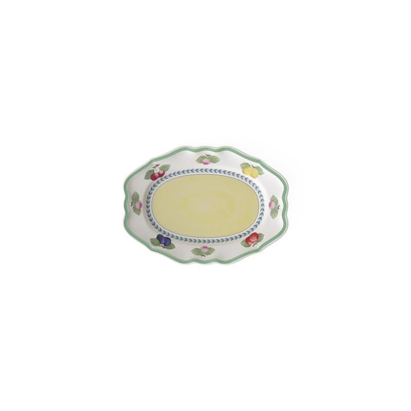 Villeroy & Boch French Garden Fleurence Oval Platter, 14.5 in,