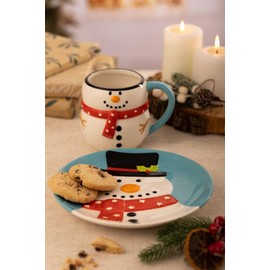 Price & Kensington Snowman Plate