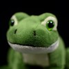RLOMUTE Soft Frog Plush Toy - Cute Frog Cushion, Realistic
