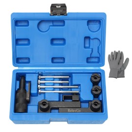 ReluxGo Camshaft & Crankshaft Timing Locking Tool Kit, Fit for Volvo S40 S60 XC90, Replace 9995452, with Carrying Case & Gloves