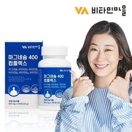 Vitamin Village 6 Duplant functional magnesium 400 complex 180 tablets 1 box 6 months / 비타민마을 6중복합기능성 마그네슘 400 컴플렉스 180정 1박스 6개월분