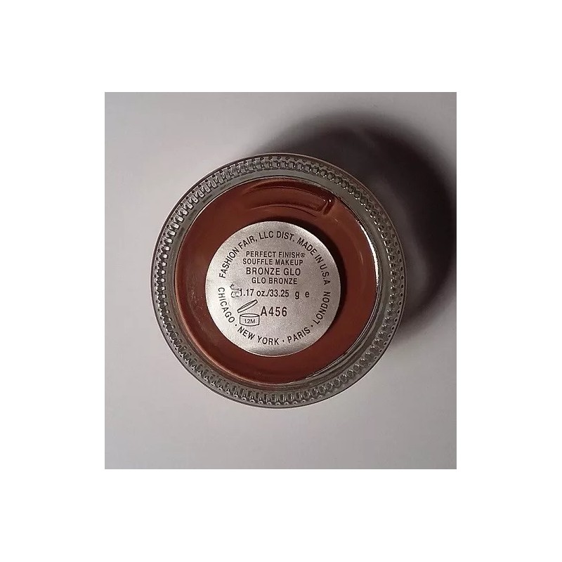FASHION FAIR Perfect Finish BRONZE GLO A456, SOUFFLE MAKEUP 1.17