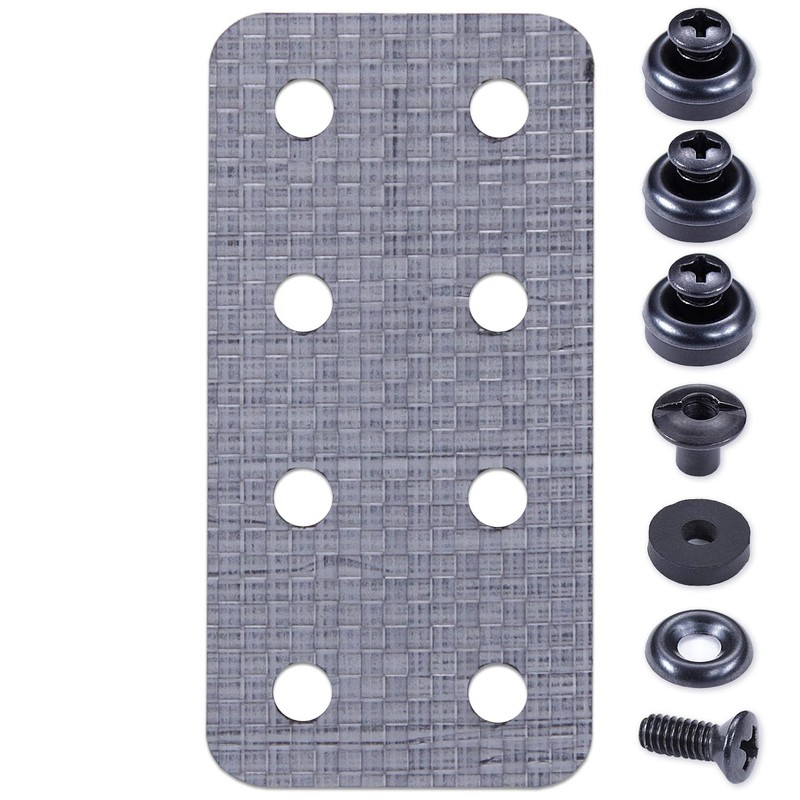 Tegris Accessory Adapter for Holsters - (Silver) - (12 Layers)