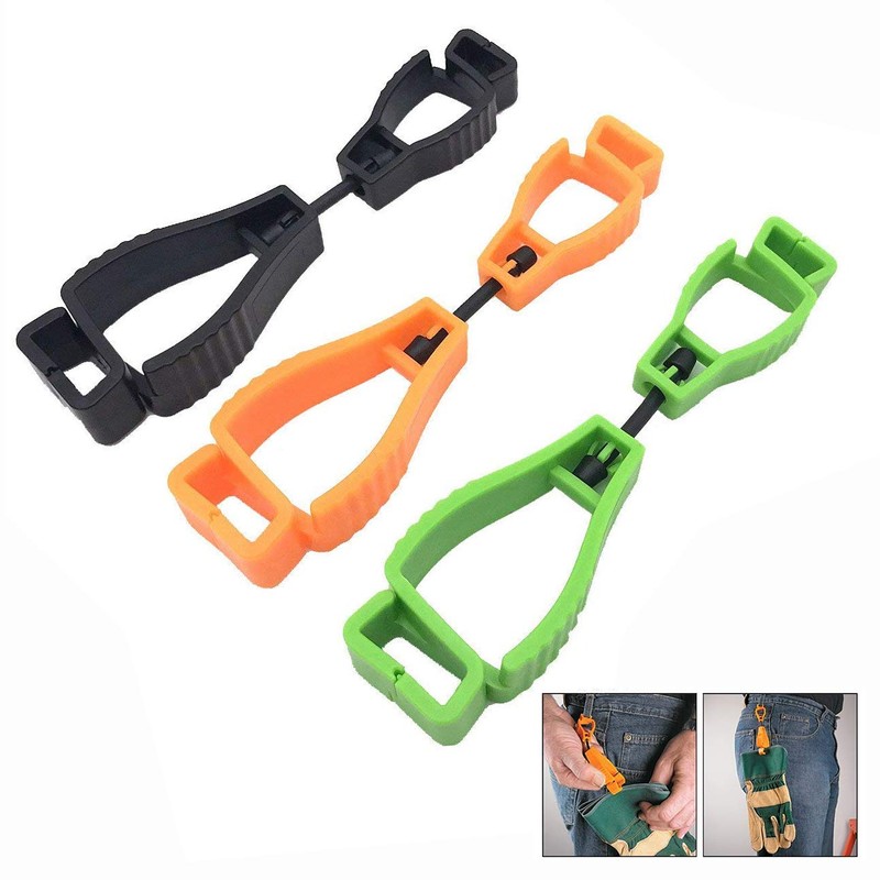 LHKJ 3Pcs Glove Grabber Clip Holder for Safety Work, Guard