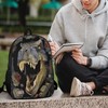 CNRYRIO T-Rex Dinosaur Backpack for Boys Kids 6-12, 17 Inch