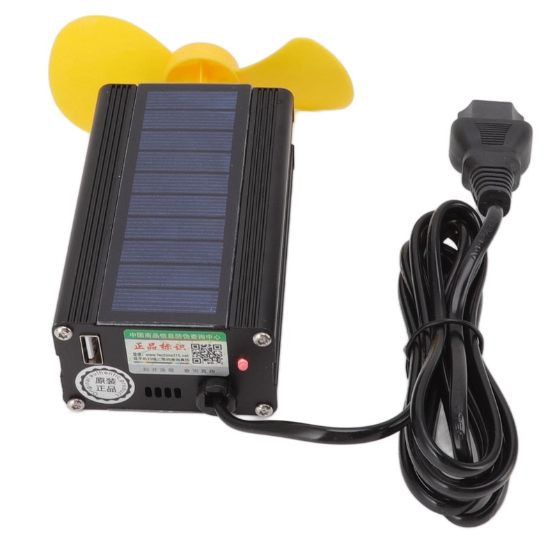 Solar Power Generator Aluminum Alloy ABS Phone Charging Function Wind