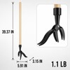 Stand Up Weed Puller Tool for Garden Root Removal -