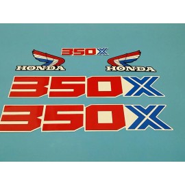 HONDA ATC350X 1986 TANK FENDER DECAL GRAPHIC SET (#*H30)