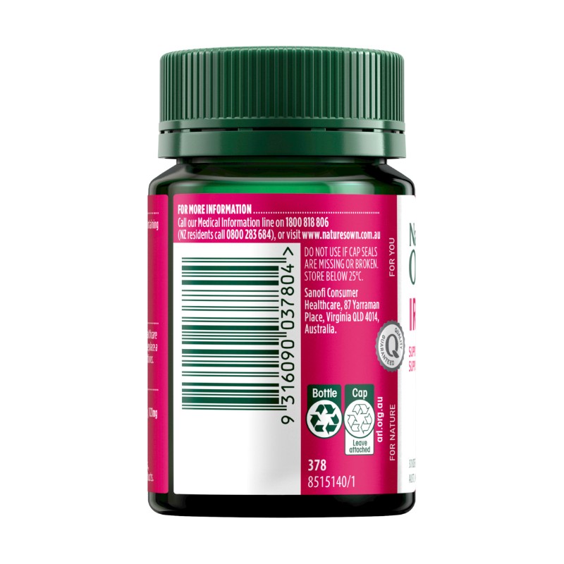 Natures Own Iron Plus 50tab