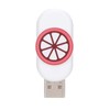 Cartoon U Disk Mangosteen Appearance Knob Style Mini Portable Flash
