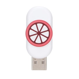 Cartoon U Disk Mangosteen Appearance Knob Style Mini Portable Flash Drive Memory Device128GB