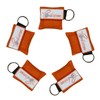 Dixie EMS CPR Mask for Pocket or Key Chain, CPR