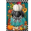Briarwood Lane Colorful Pumpkin Stack House Flag
