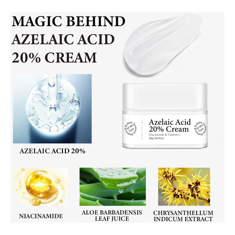 Crema Ácido Azelaico Niacinamida Vitamina
