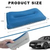 YTFRL 4 PCS Two-Sided Car Wash Sponge, Non-Scratch Microfiber Sponge
