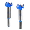 FOCMKEAS 17mm丨0.67 Inch Forstner Drill Bit with Round Shank Double-Flute