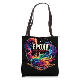 Epoxy Resin Handmade Artwork Adhesive Resin Art Tote Bag