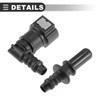 Motoforti Universal Fuel Hose Quick Release Connector, 9.89mm SAE to