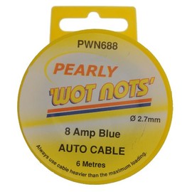Pearl PWN688 8A x 6m Wiring Cable - Blue