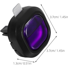 Levemolo Clip para Rejilla de Ventilación de Coche Difusor de Aire y Ambientador de Aromaterapia, Plástico Elegante y Creativo para Decoración Interior y Conducción