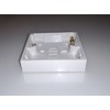 16mm Single Gang Backbox/Pattress for Electrical, Networking and Telecoms (Qty