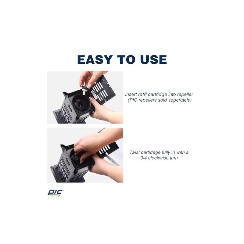 PIC Portable Mosquito Repellent Refill-72 hrs