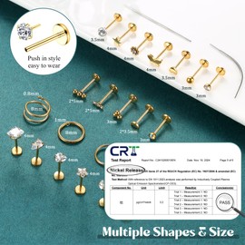 JeweBella Earrings Women