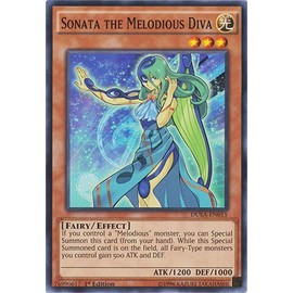 YU-GI-OH! - Sonata The Melodious Diva (DUEA-EN015) - Duelist Alliance - 1st Edition - Common