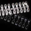 Nail Tips, Transparent Fake Nails, 240 PCS, Long Artificial Nails,