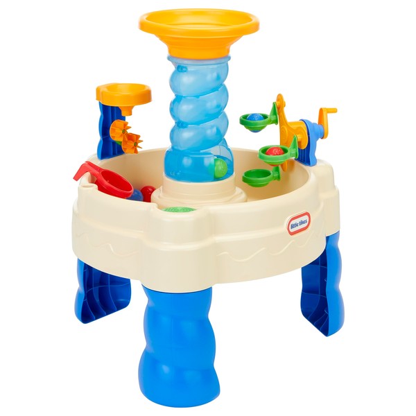 Little Tikes Spiralin' Seas Waterpark Play Table, Multicolor