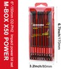 Geinxurn Impact Tough 6 in. #2 Phillips Screwdriver Bits Set,10