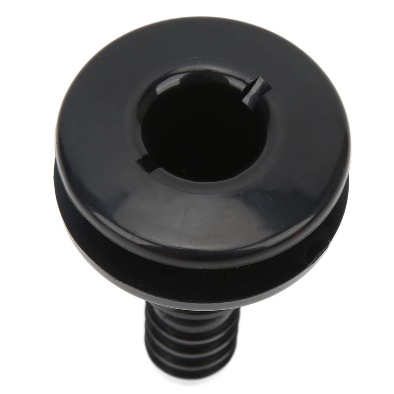 HilBeliFU 3/4in Thru Hull Fittings, ABS Straight Boat Fitting, Sturdy