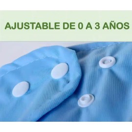 Pañales Ecológicos Reutilizables Pack 6  6 Insertos Bluelander Ajustables                                                                             